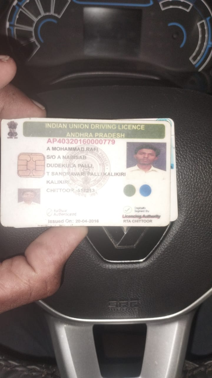 A MOHAMMAD RAFI (TAXI DRIVER)