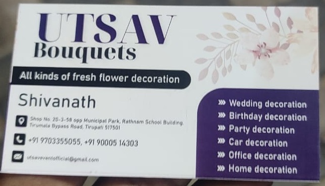 UTSAV BOUQUETS