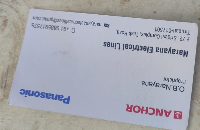 NARAYANA ELECTRICAL LINES